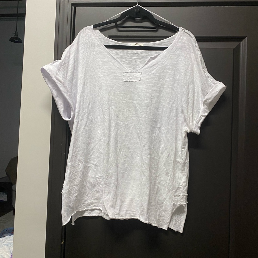 Cotton Bleu white top.